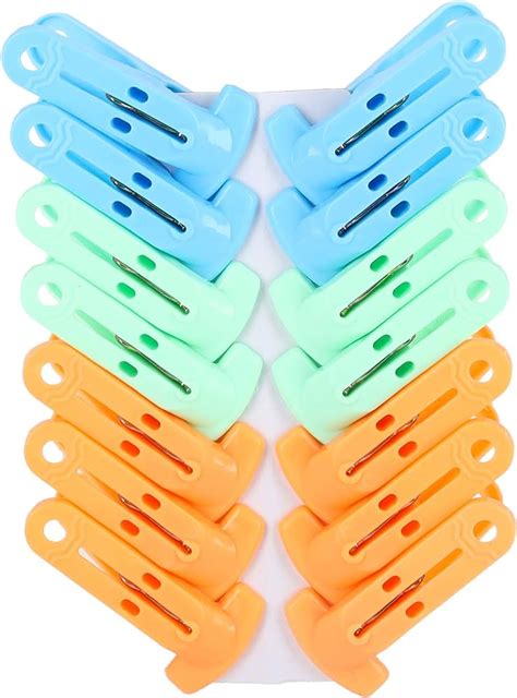 Royalford Multi Purpose 14 Pieces Cloth Clip Hanger Clips Slim