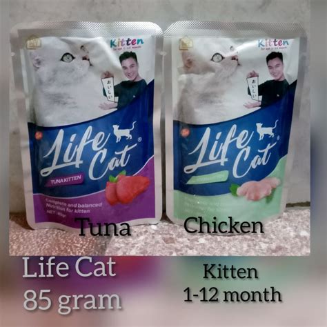 MAKANAN KUCING LIFE CAT KITTEN 85 Gram MURAH Lazada Indonesia