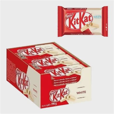 Chocolate Kit Kat Branco Nestlé 41 5g Cx C 24un Submarino