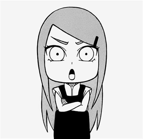 An Anime Girl With Long Hair And Big Eyes Looking Surprised At