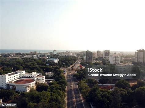 Aerial View Of Accra Stock Photo Download Image Now Ghana Accra