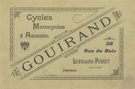 Gouirand Catalogus 1895 De Oude Fiets