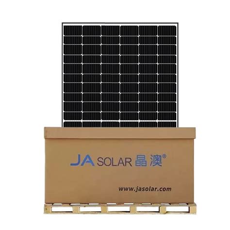 Ja Solar W Jam D Black Frame Bifazial Glas Glas Modul