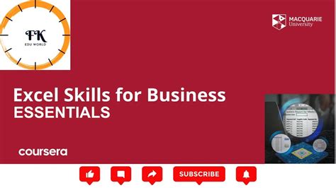 Excel Skills For Business Essential All Quizzes All Solutions