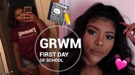 Grwm First Day Of School College Edition Serena Nicole ♡ Youtube