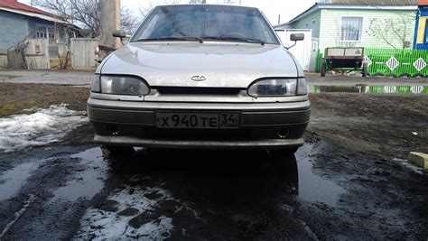 Линзованные туманки и ручки открытого хвата — Lada 2114, 1,6 л, 2007 ...