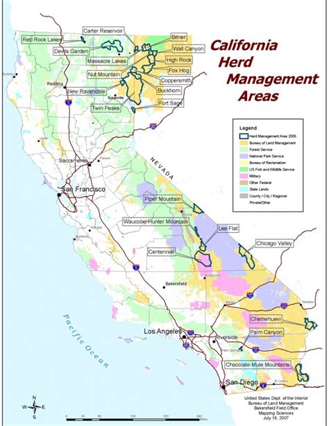 Buy And Find California Maps Bureau Of Land Management Northern