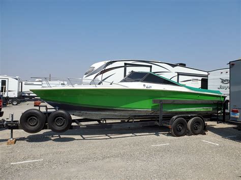 Magnum Marine Sport 25 Rare Boat Wtwin Engines Timecapsule Barnfind