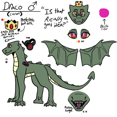 Draco Ref By Draco Muffin On Deviantart