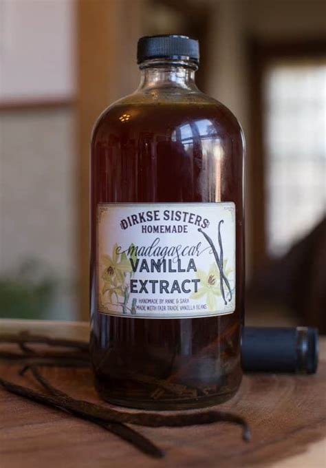 Homemade Vanilla Extract Label – Authentic Heirlooms