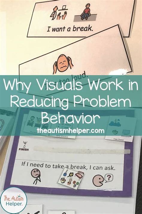 Why Visuals Work In Reducing Problem Behavior The Autism Helper