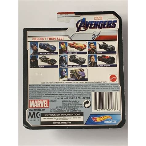 Hot Wheels Toys Hot Wheels Character Cars Marvel Avengers Captain America Poshmark