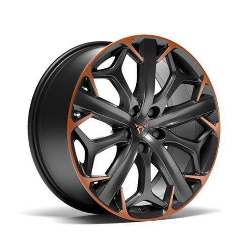 Seat Cupra Formentor Machined Alloy Wheel In Copper