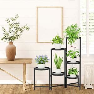 Idavosic Ly Tier Plant Stand Indoor Tall Corner Metal Tiered Plant