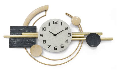 Metal Wall Clock - Classy Art