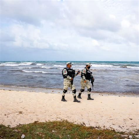 National Guard Troops Deployed To Tulum Beaches To Protect Tourists