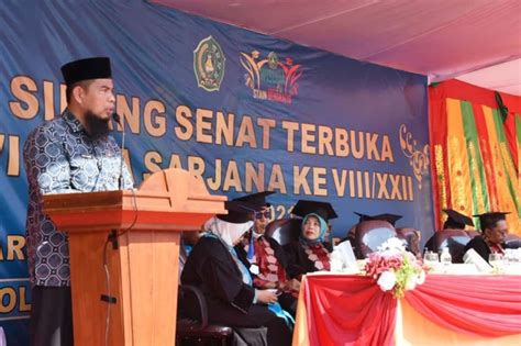 Sarjana Stain Bengkalis Dilantik Kasmarni Ucapkan Selamat Dan Tahniah