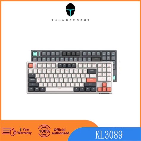 THUNDEROBOT KL3089 Three Mode Mechanical Keyboard Wireless Bluetooth Gaming Game Full Key Hot