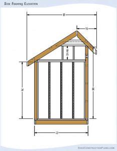 6×8 shed plans for storage – Storage Shed Plans