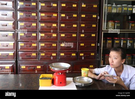 Traditional Chinese Medicine Pharmacy Herbal Medicine Therapy Vietnam