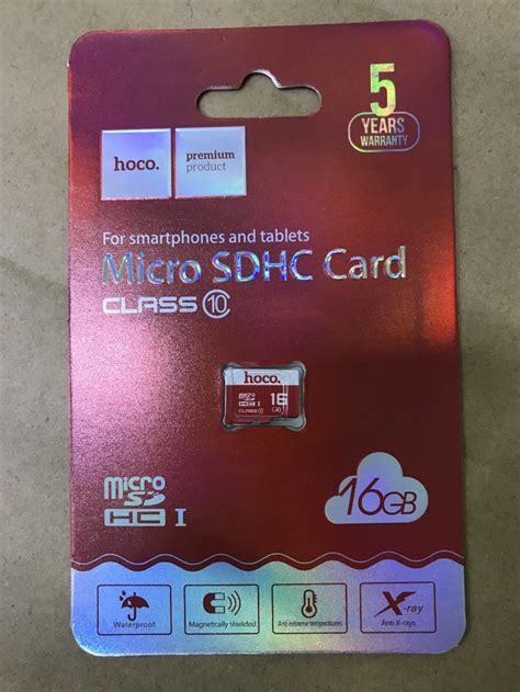 Карта памяти hoco micro-SD - 16GB оптом на прямую от поставщика по ...