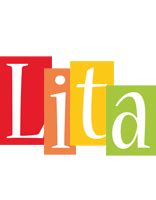 Lita Logo | Name Logo Generator - Smoothie, Summer, Birthday, Kiddo, Colors Style