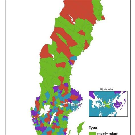 a) Annual migration rate, in-migration/total population within age ...