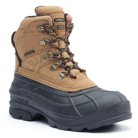 Kamik Fargo Mens Waterproof Winter Boots Mens Waterproof Winter