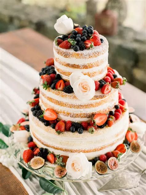 Naked Wedding Cakes That Prove Bare Is Beautiful Artofit