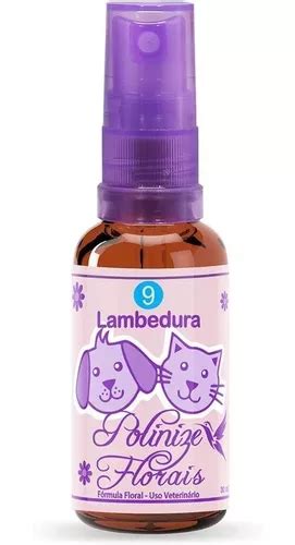 Floral Para Cães E Gatos Polinize Spray Lambedura 30 Ml