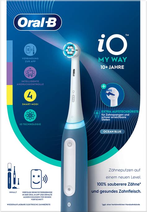 Oral B Elektrische Zahnb Rste Io My Way Ab Jahren St Dauerhaft