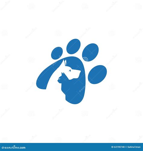 Pet And Veterinarian Logo ,animal Lover Group Stock Vector - Image ...