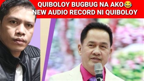 Quiboloy Bugbug Na Akonew Audio Record Ni Quiboloy Reaction Video