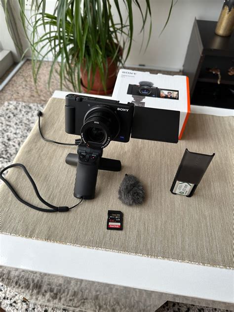 Sony ZV-1 with extra accessories, Photography, Cameras on Carousell