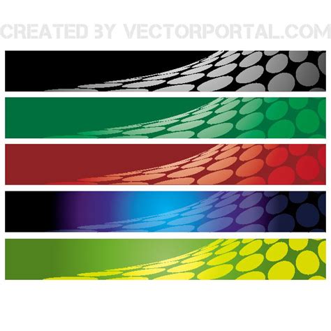 Abstract banner 468x60 design Royalty Free Stock SVG Vector and Clip Art