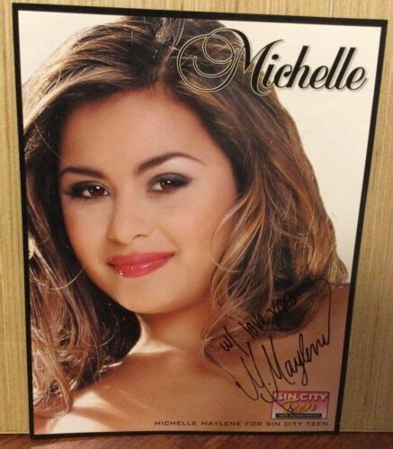 Michelle Maylene Signed Adult Film Star Porn Pornstar 8x10 Slick Avn Las Vegas Ebay