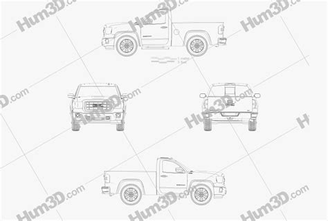 Gmc Blueprints Download In Png Page 4 Hum3d