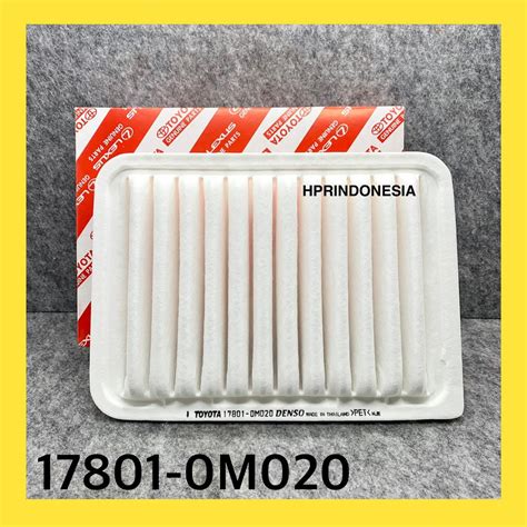 Jual Air Filter Saringan Udara Mesin 17801 0M020 Toyota Yaris New