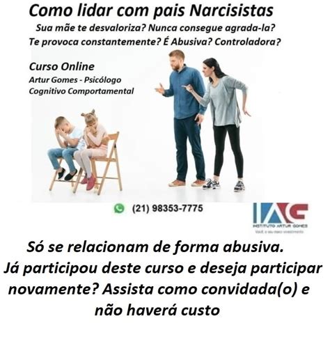 Mães narcisistas e abusivas Como lidar elas