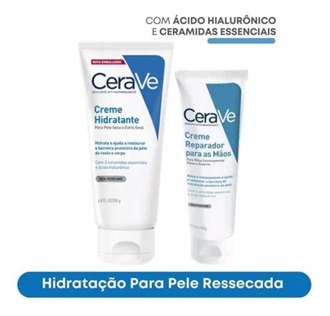 Creme Hidratante Corporal G Reparador M Os G Cerave