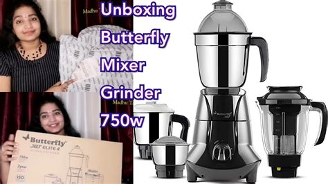 Butterfly Jet Elite Watt Juicer Mixer Grinder Unboxing Video In