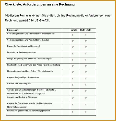 Wundersch Nen Checkliste Excel Kostenlos Vorlagen Und Muster