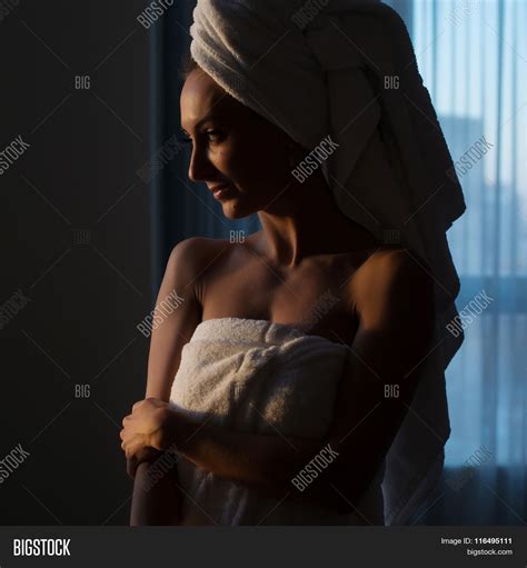 Naked Woman Towel On Image Photo Free Trial Bigstock
