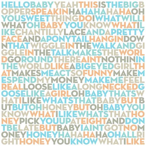 Chantilly Lace The Big Bopper Lyrics V6 By Brett Jordan Redbubble