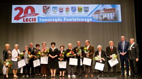 20 lecie samorządu powiatowego uroczysta gala Powiat Drawski