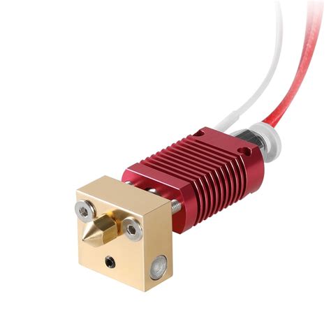 Creality V W Extruder Nozzle Hot End Kit With Temperature Thermistor Heating Tube For