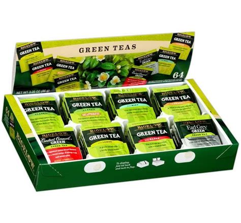 Bigelow Green Tea Assortment Tray | DiscountCoffee.com