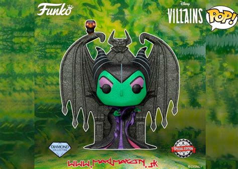 Funko Pop Deluxe Villains Maleficent On Throne Dglt Exclusive