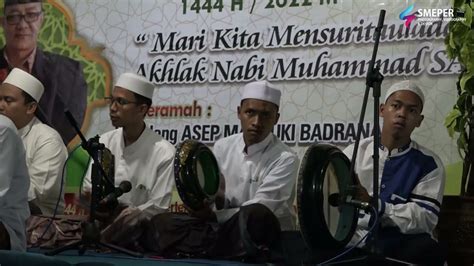 Acara Maulid Nabi Muhammad Saw Dkm Al Falah Bandorasa Wetan Youtube