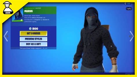 Fortnite Item Shop Today New Marius Skin 16 May 2021 Fortnite